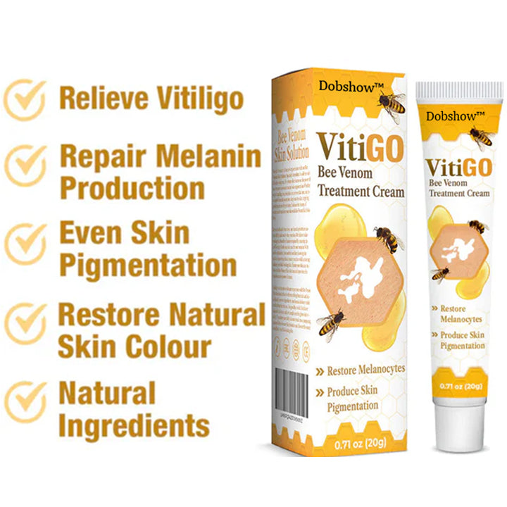 Crème de traitement contre le vitiligo BeeVenom Dobshow™