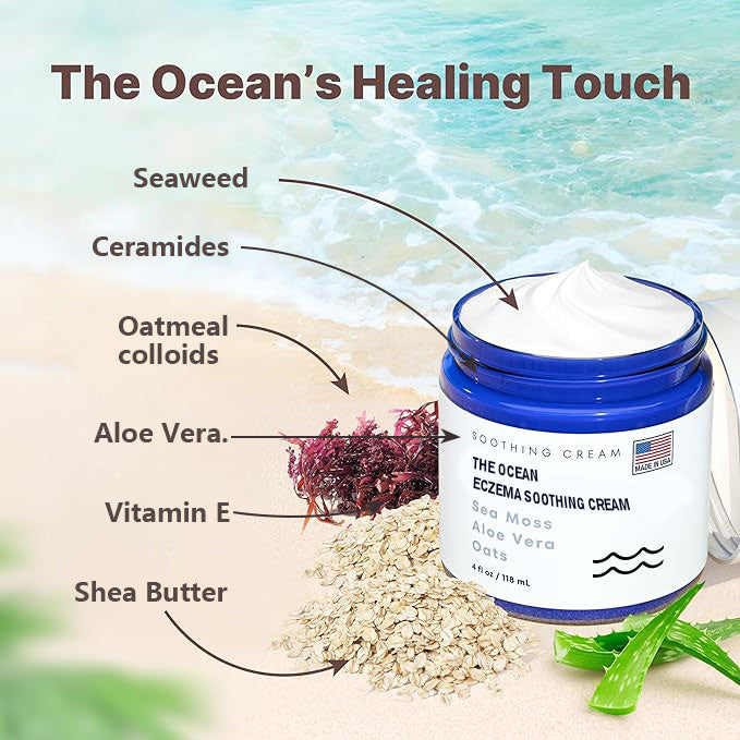 The Ocean Eczema™ Natural Soothing Cream