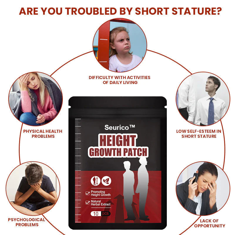 Seurico™ Exclusive Patent | Herbal Height Increasing Foot Patch