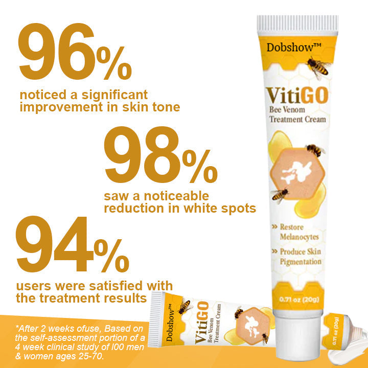 Crème de traitement contre le vitiligo BeeVenom Dobshow™