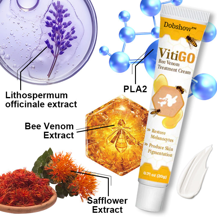 Crème de traitement contre le vitiligo BeeVenom Dobshow™