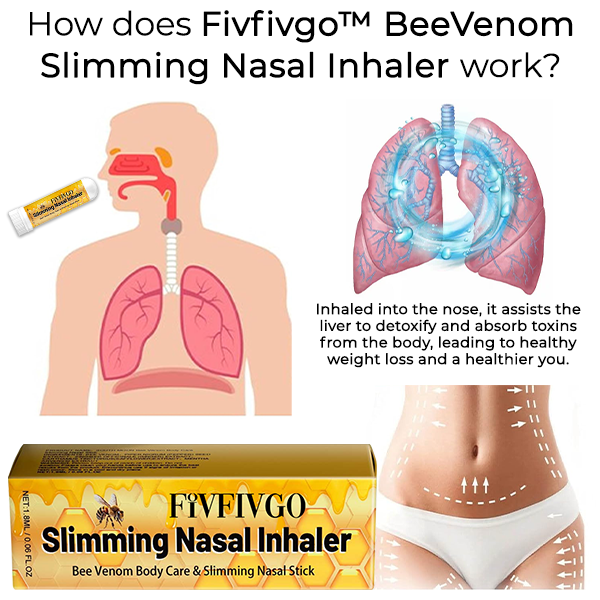 🐝 Fivfivgo™ BeeVenom Schlankheits-Naseninhalator