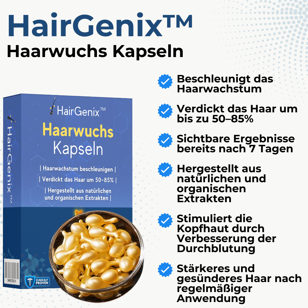 Eudora's Eden HairGenix™ Haarwuchs Kapseln