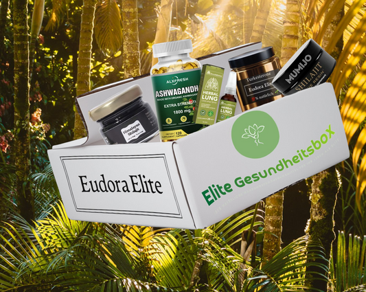 Elite Gesundheitsbox  | Combo-Box mit 100% natürlichen Nahrungsergänzungsmitteln für ein optimales Leben