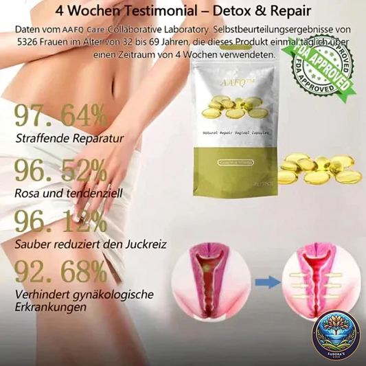 Natural vaginal recovery capsules