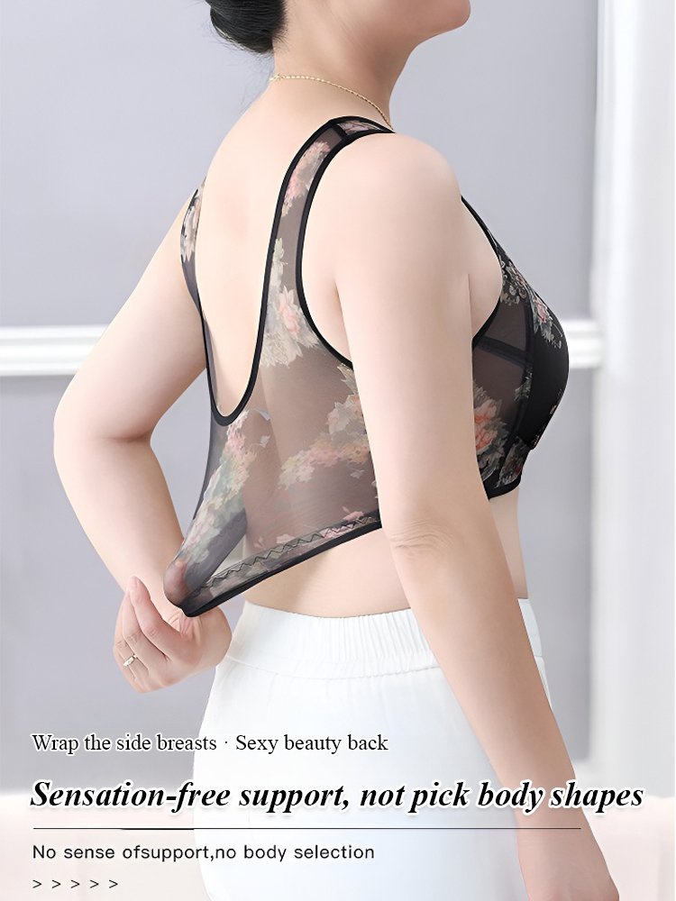 Soutien-gorge confortable sans boutons Lace Lingerie™ 