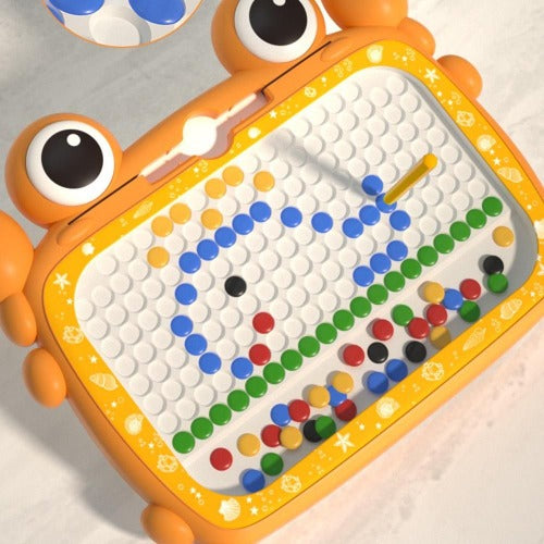 Clevere Krabbe™  Montessori magnetische Zeichentafel für Kinder